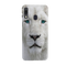 White Lion Portrait Pattern Mobile Case Cover For Galaxy A20