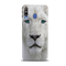 White Lion Portrait Pattern Mobile Case Cover For Galaxy M30