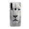 White Lion Portrait Pattern Mobile Case Cover For Galaxy A20S