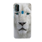 White Lion Portrait Pattern Mobile Case Cover For Galaxy M30s