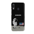 USA Astronaut Pattern Mobile Case Cover For Galaxy A20