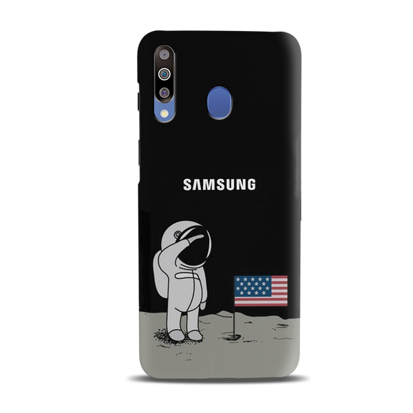 USA Astronaut Pattern Mobile Case Cover For Galaxy M30