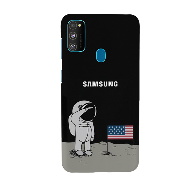 USA Astronaut Pattern Mobile Case Cover For Galaxy M30s