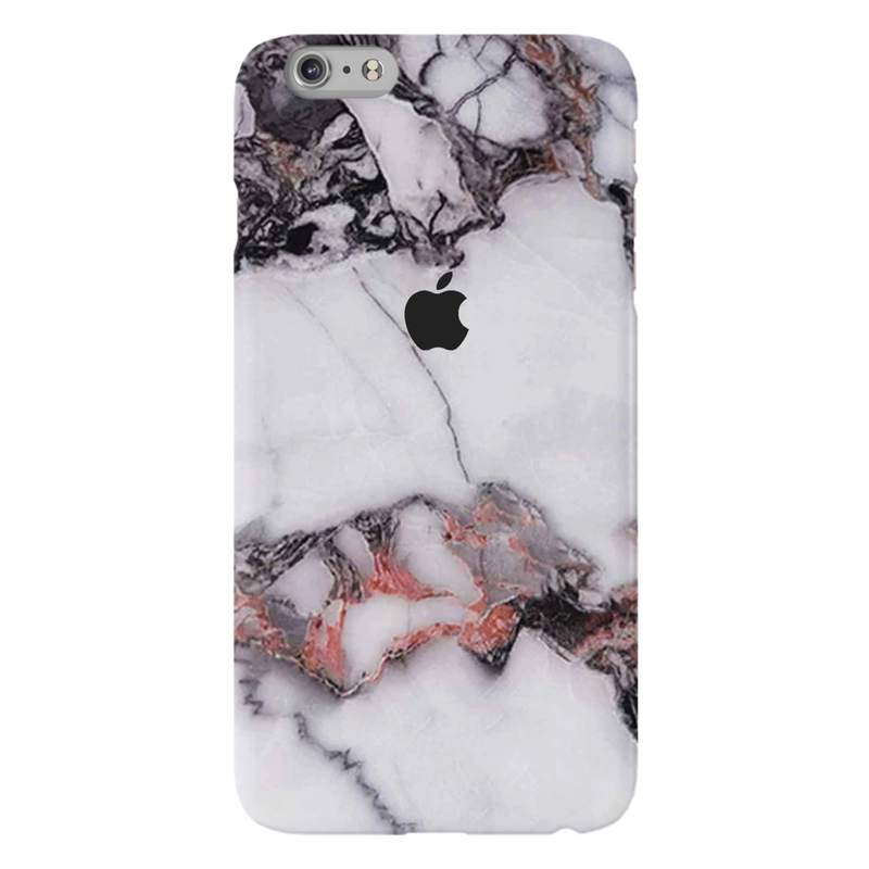 White & Black Marble Pattern Mobile Case Cover For Iphone 6 Plus