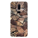 Wood Pieces Pattern Mobile Case Cover For Oneplus 6