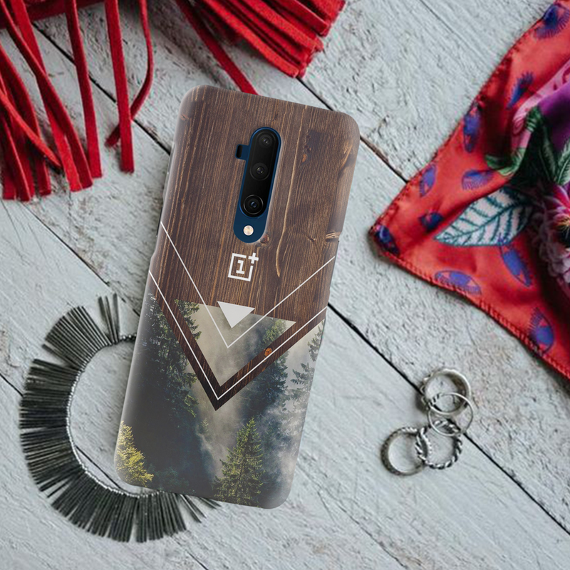 Wood and Forest Scenery Pattern Mobile Case Cover For Oneplus 7t Pro