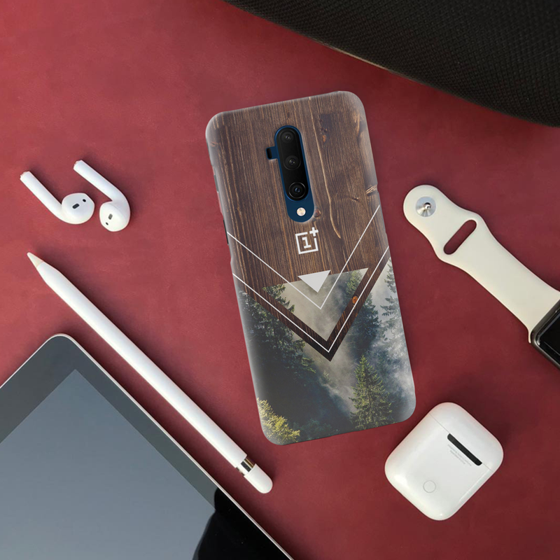 Wood and Forest Scenery Pattern Mobile Case Cover For Oneplus 7t Pro