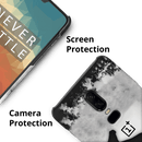 Oneplus 6 Black Horse Printed cases