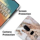 Lite Pink Marble Pattern Mobile Case Cover For Oneplus 6