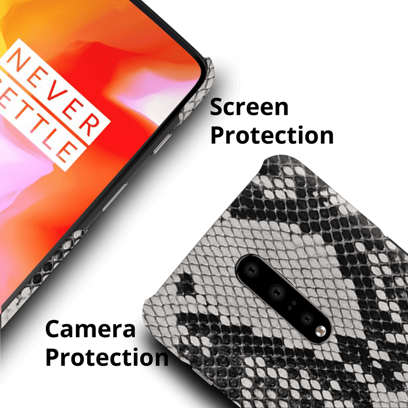 Snake Skin Pattern Mobile Case Cover For Oneplus 7 Pro