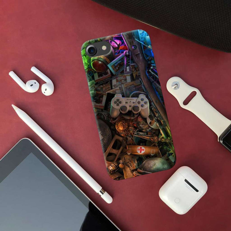 Gaming Pattern Mobile Case Cover For Iphone 7