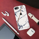 White Marble Pattern Mobile Case Cover For Iphone 7