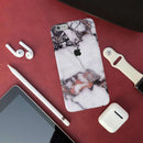 White & Black Marble Pattern Mobile Case Cover For Iphone 6 Plus