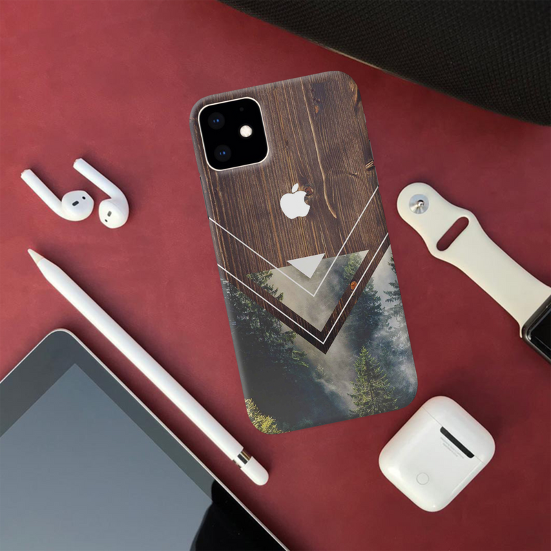 Wood and Forest Scenery Pattern Mobile Case Cover For Iphone 11