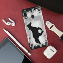 Samsung Galaxy A20 Black horse printed cases