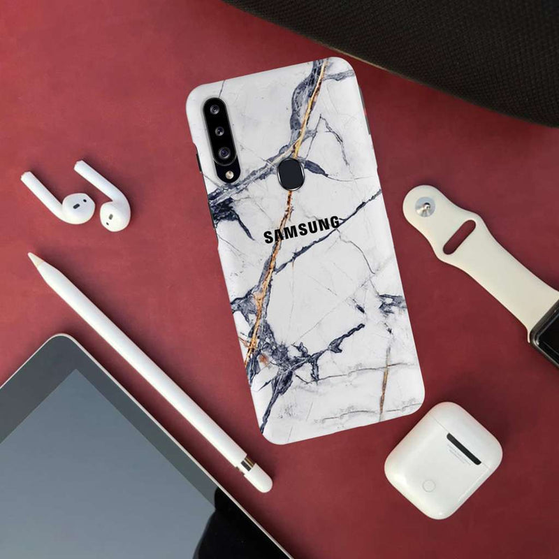 Marble Pattern Mobile Case Cover For Galaxy A20S