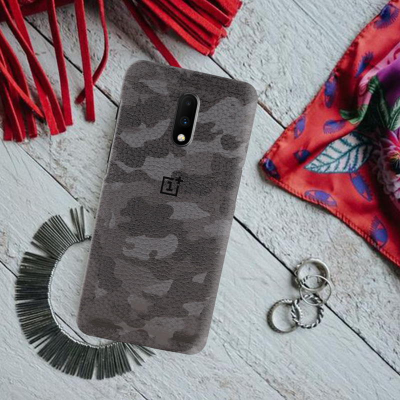 Camo Distress Pattern Mobile Case Cover For Oneplus 7