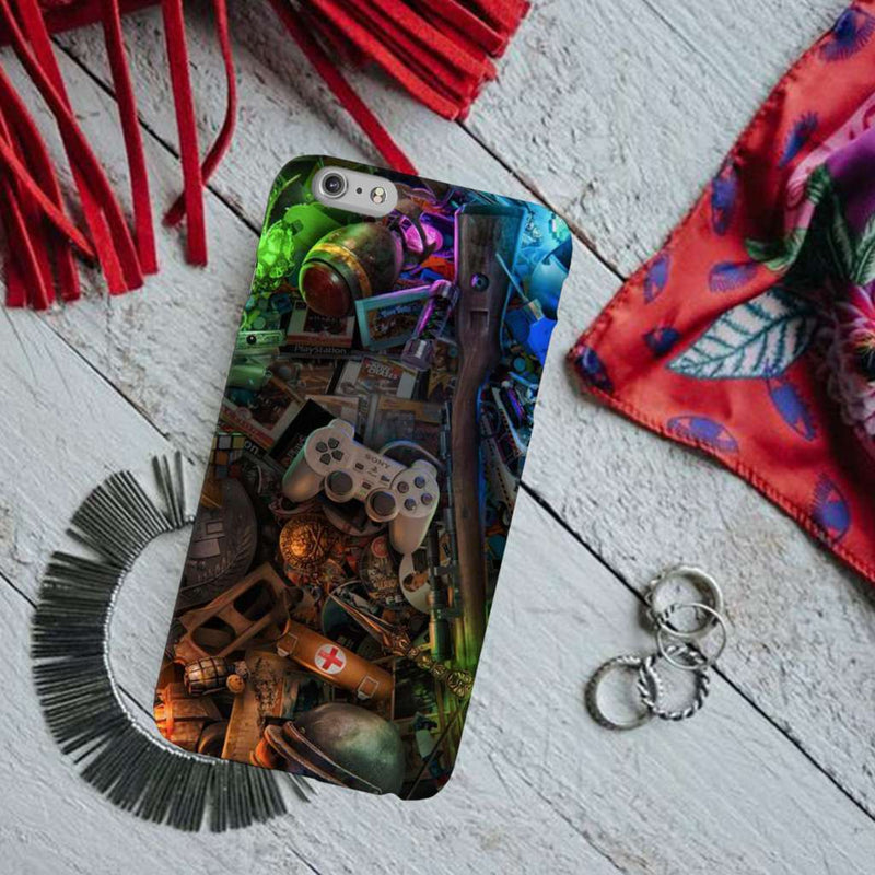 Gaming Pattern Mobile Case Cover For Iphone 6 Plus