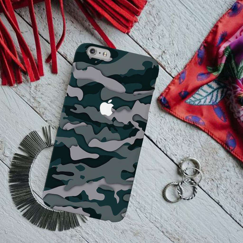 Military Camo Pattern Mobile Case Cover For Iphone 6 Plus