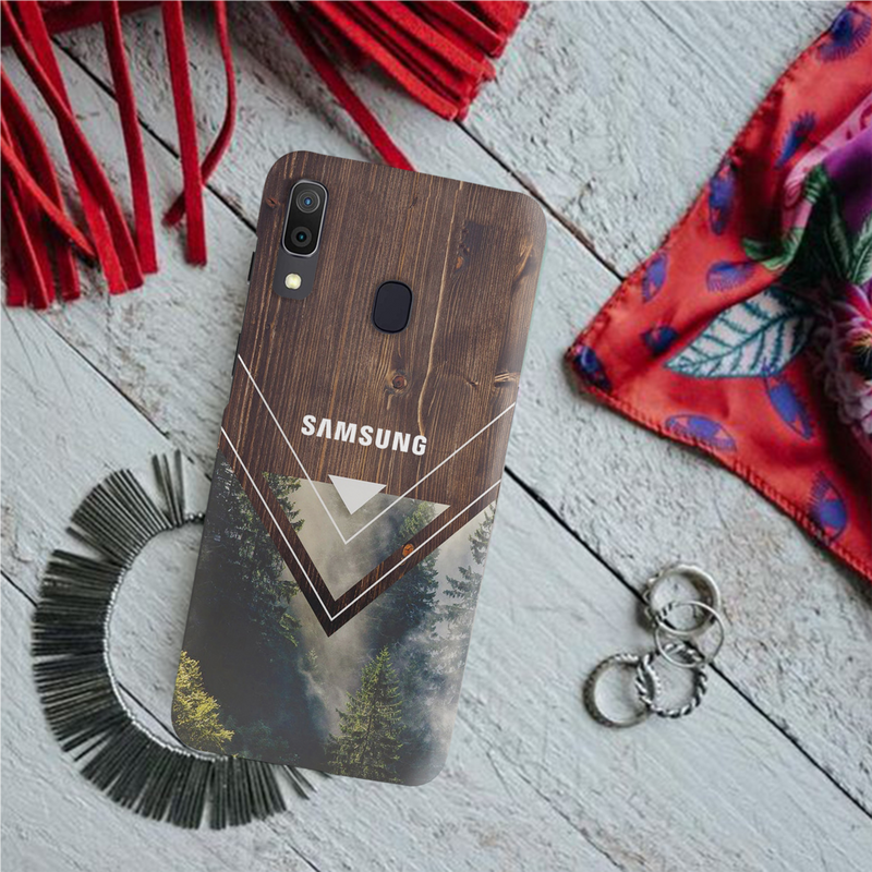 Wood and Forest Scenery Pattern Mobile Case Cover For Galaxy A20