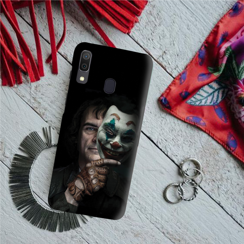 Joker Movie Face Pattern Mobile Case Cover For Galaxy A20