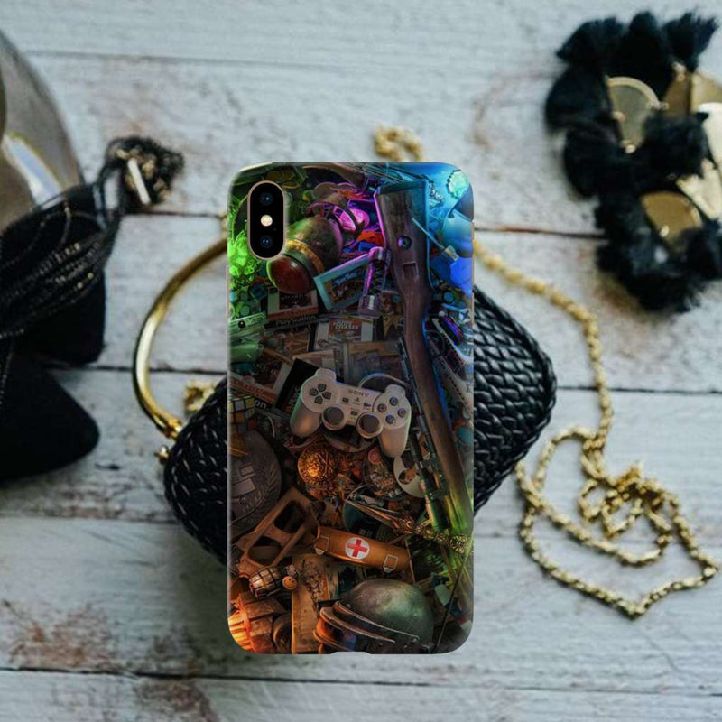 Gaming Pattern Mobile Case Cover For Iphone XS MAX